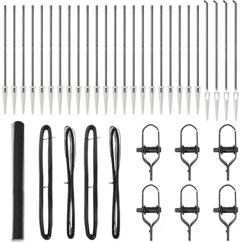 Plot Plotový sloupek. Šedá 50 x 1,6 m (25 mm síť) Ocel a PVC IM_3353288