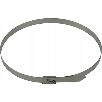 Organizace kabelů OCELOVÉ PÁSKY SVORKY UPEVŇOVACÍ 400X7,9 SADA 100 KUSŮ OCELOVÁ PÁSKA