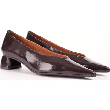 Dámské lodičky MARIAN dámské lodičky lakované hnědé