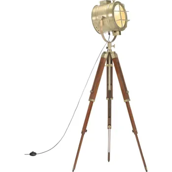 Stojací lampa Stojací lampa na stativu masivní mangovníkové dřevo 165 cm IM_286112