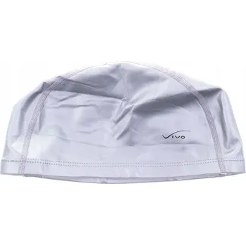 Čepice Plavecká čepice pro dospělé Polyester AQUA VIVO stříbrná