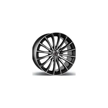 Alu kolo 7,5X17 GP1 4/100 ET35 CH67,1 7,5x17 4x100 ET35.00 dull black / polished
