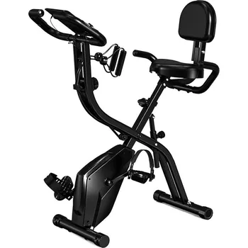 Fitness rotoped s opěradlem a gumou