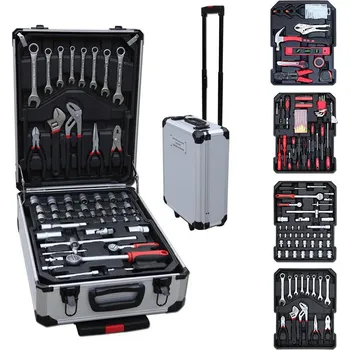Sada nářadí 187 kusová sada nářadí v kolečkovém kufru
