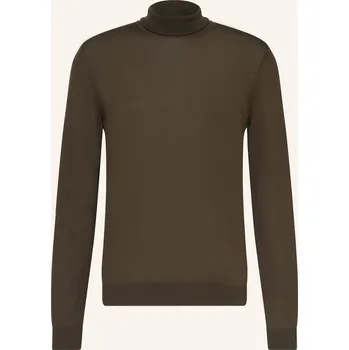 Pánský svetr Boss Pánský Svetr S Rolákem Musso, zelená, XXL