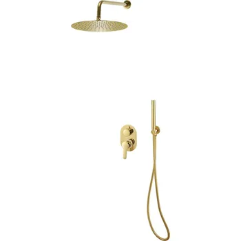 Sprchový set Sprchový systém nerezová ocel 201 zlatá IM_147722