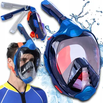 Potápěčské vybavení Potápěčské Brýle potápěčská potápěčské brýle s kamerou a trubičkou RETOO R-SR255, modrá