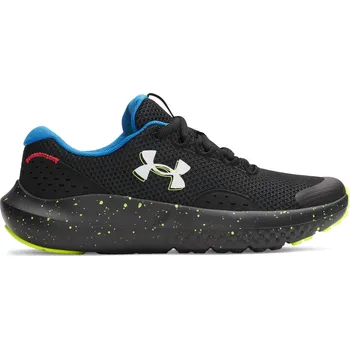 Chlapecká obuv dětské boty Under Armour UA Surge 4 Černá 37,5