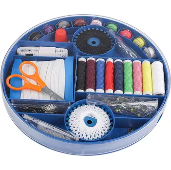 Sada na šití, barva modrá