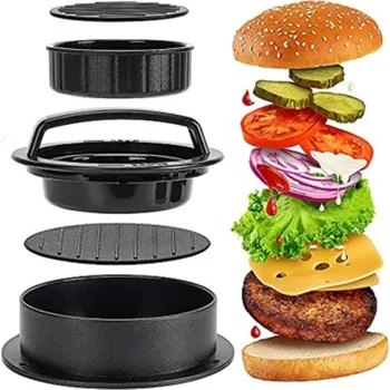 Forma na pečení Forma na hamburger plast 2 velikosti