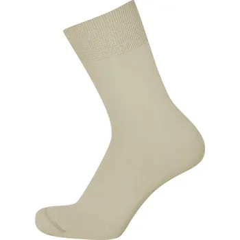 Pánské ponožky KNITVA 100% bavlněné ponožky EMIL - 5 párů béžová světlá 43