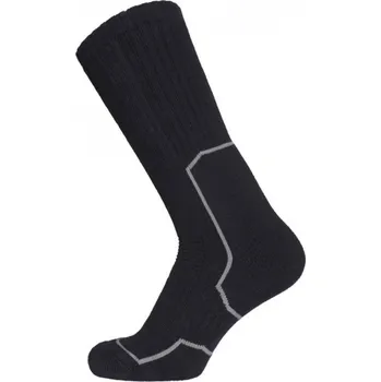 Pánské ponožky KNITVA Outdoorové ponožky EXTRÉMNÍ ZÁTĚŽ černá 42-43