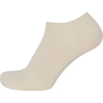 Dámské ponožky KNITVA Sportovní kotníčkové ponožky hladké DINA béžová světlá 47