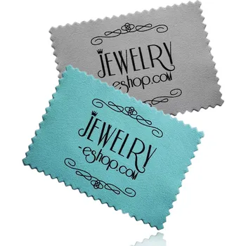 Čisticí hadřík na stříbro s cik-cak okraji