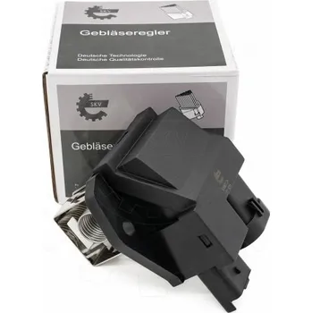 Řídící jednotka Rezistor ventilátoru Citroën Peugeot C-Elysée C2 C3 II C4 C5 III 1007 2008 207 208 301 407 508 9662872380 ESEN SKV