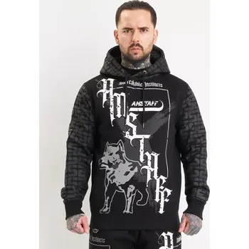 Pánská mikina Amstaff Pánská Mikina Ashur Hoodie Black