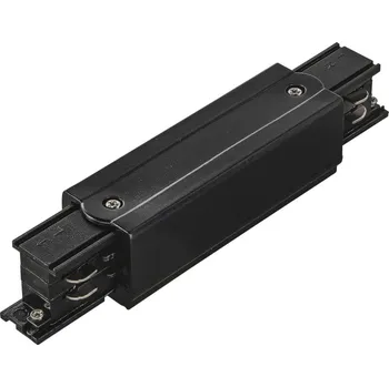 Bodové svítidlo FANEUROPE 3‑fázový systém RAIL lineární spojení černá - FANEUROPE FAN LED-RAIL-I-NER