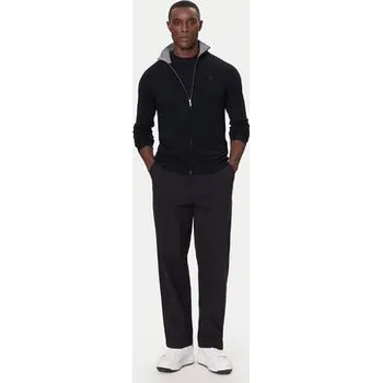 Dámský svetr KARL LAGERFELD Kardigan 655004 554399 Černá Slim Fit M