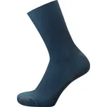 KNITVA Zdravotní ponožky bez lemu NELA - 10 párů modrá džínová 42