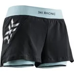 X-Bionic TWYCE RACE 2in1 SHORTS Women CLEARWATER/BLACK černá M