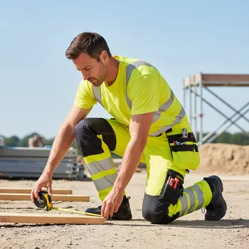 montérky Portwest Kalhoty PORI pas, různé barvy VELIKOST 48 (velikost 64) žlutá/černá