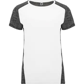 Roly Zolder Dámské funkční tričko CA6663 White 01-Heather Black 243 XL