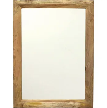 Zrcadlo Zrcadlo 90x120 z mangového dřeva