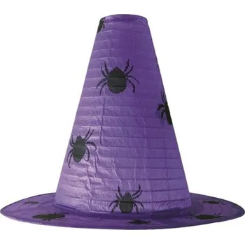 Party dekorace Lampion - Klobouk s pavouky - 25 x 20 x 25 cm - 9275
