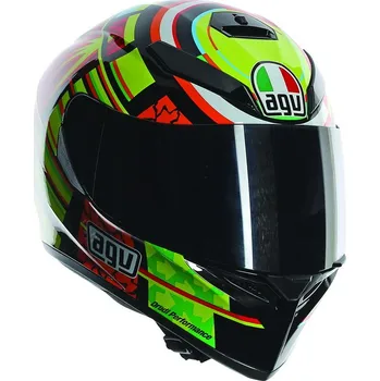 Helma na motorku integrální přilba AGV K-3 SV barva: Elements, velikost: XS