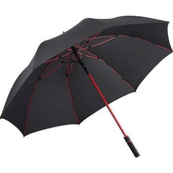 Deštník Fare Deštník FA2384 Black-Red 130 cm
