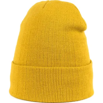 Čepice Čepice Beanie Must-have hipster Hořčicová