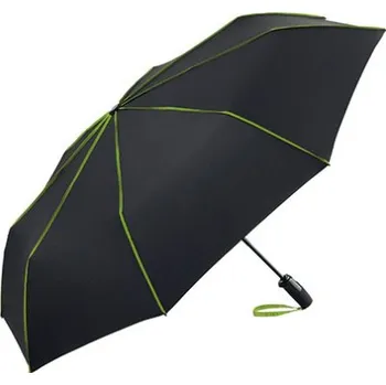 Deštník Fare Skládací deštník FA5639 Black-Lime 104 cm