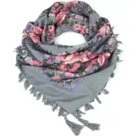 ArtOfPolo Lidová Folk šála 100cm Šedá