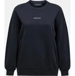 MIKINA PEAK PERFORMANCE W ORIGINAL TERRY CREW BLACK