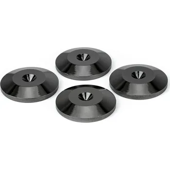 Příslušenství pro gramofon Dynavox Sada podložiek na hroty 4 ks černé (Sada 4ks podložek na hroty)