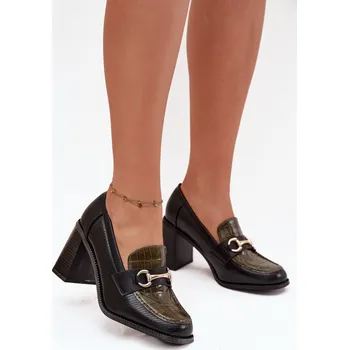 Dámské polobotky Polobotky na podpatku model 217845 Step in style 40