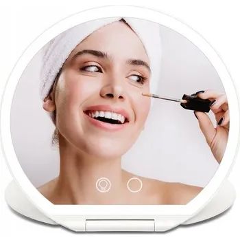 Kosmetické zrcátko Kapesní zrcátko bílé Girmi