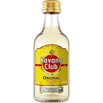 Rum Havana Club Anejo Mini 3y 40% 0,05 l (holá láhev)