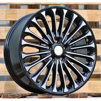 Alu kolo Alu kola Racing Line Y0056, 17x7 5x108 ET50, černá + leštění vhodné pro Ford Focus (od 2018), Ford Kuga (od 2019), Ford Mondeo IV (od 2015)