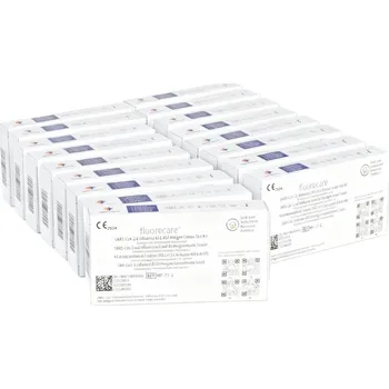 Diagnostický test Karton 100ks - FluoreCare - 4v1 Antigenní výtěrový test – RSV, Chřipka A+B a COVID-19