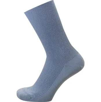 Pánské ponožky KNITVA Zdravotní ponožky bez lemu NELA modrá světlá 41