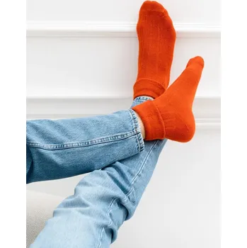 Pánské ponožky Teplé pánské vlněné ponožky Steven Alpaca, Žlutá 44-46 i384_94916150