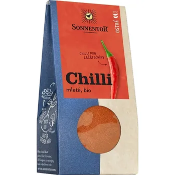 Koření Sonnentor s.r.o. Chilli mleté BIO 40g(kajenský pepř) Sonnentor 5334