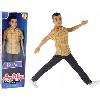 Panenka Panenka pro děti, kluk, hnědé vlasy, košile