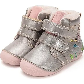 Dívčí zimní obuv D.D.STEP dívčí zimní obuv W015-52997 bronzová 24