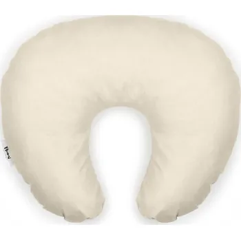 Kojící polštář Flumi Kojící polštář ve tvaru rohlíku, béžový