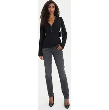 Dámský svetr Guess Svetr W5BP15 K1162 Černá Regular Fit XS