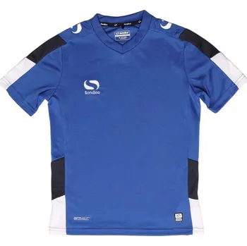 Chlapecké tričko Sondico Short-Sleeve Performance T-Shirt Royal/Navy/Wht 7-8 let
