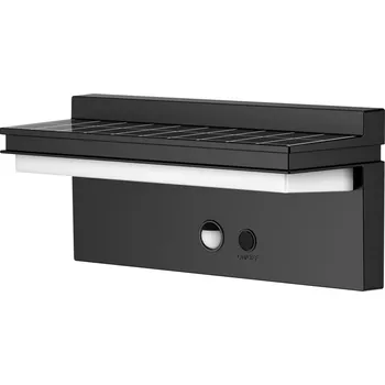 Osvětlení IMMAX SUN DOWN venkovní solární nástěnné LED osvětlení IP44, 900lm PIR senzor