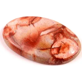 Přírodní kámen Kabošon Birds Eye Jaspis č.6290 (39x24x7mm)